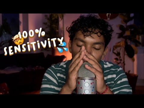 ASMR 100% Brain Eating, Mouth Sounds & Spit Painting 🎨
