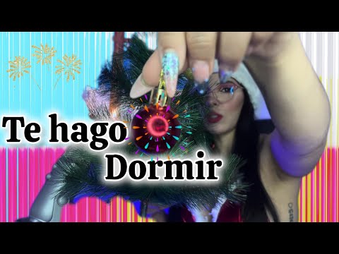 Te hago dormir mientras decoro mi árbol de navidad🎄✨ASMR✨#asmr #relajante #relax #navidad #árboles