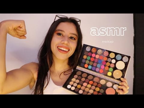 ASMR make up para ir al gym
