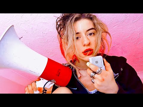 asmr - get u OUT OF BED but tingly - FAST TOUCHING & TESTS + chaotic attention