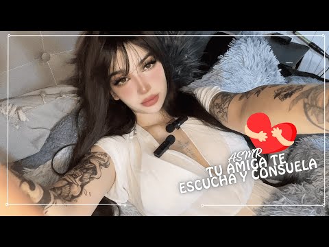 Si te sientes solo mira este video, tu amiga te consuela 🤍 ASMR | SHCareta