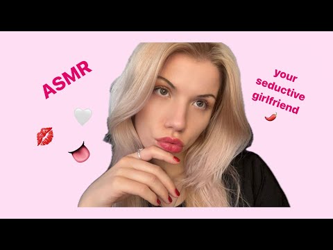 ASMR | your seductive girlfriend 💋 kissing, licking