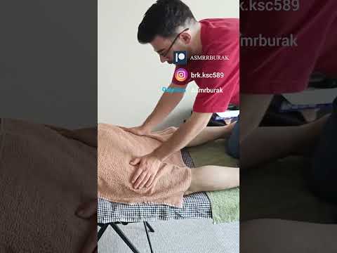 Relaxing intervention for hamstring muscles #satisfying #relaxing #asmr #shorts