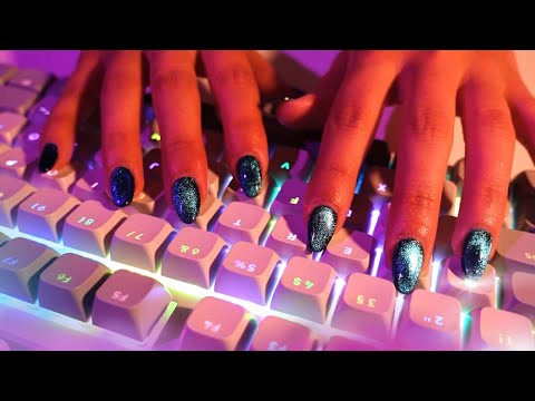 ASMR | Unboxing & Sons de Teclado Mecânico SUPER SATISFATÓRIOS 😍