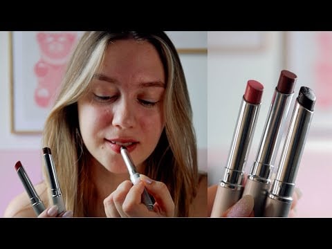 ASMR Lipstick Review 💄 Clinique Honey Collection (Whispering & Tapping)
