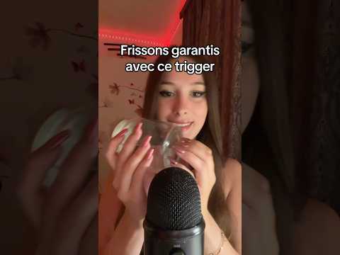Tingles guaranteed with this trigger ✨ #asmr #asmrsounds #tingles #glasstapping #relaxtime
