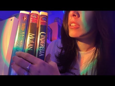 lofi ASMR video store role play