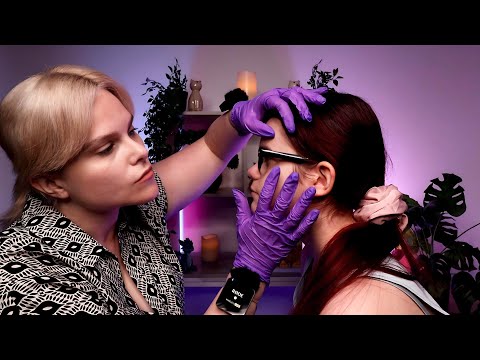 A Relaxing Real Person ASMR Skin Assessment