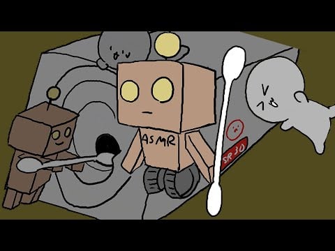 A S M R🤖Robot has come to clean your ears🔧 I can't lose. I'll heal you with both ears!