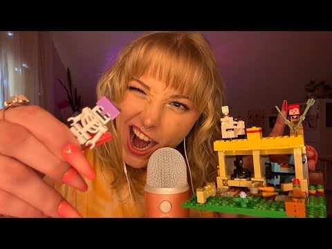 ASMR Fast and Aggressive Rambling and Random Trigger Assortment For Sleep 😴✨🩷