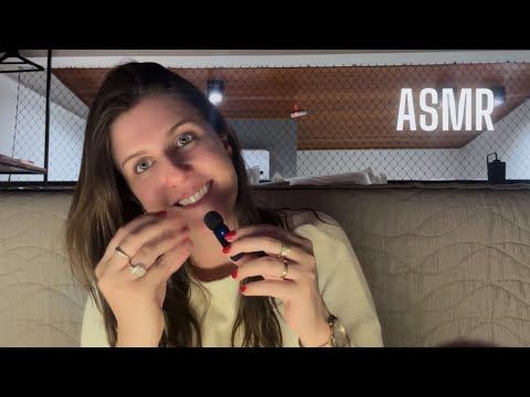 ASMR Tour pela pousada nos vinhedos! 🍷 Muito tapping, mouth sounds, relaxamento! 🧖🏼‍♀️