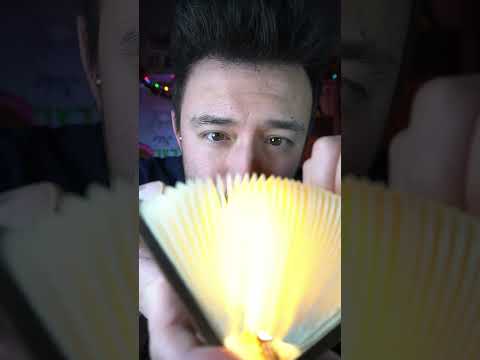 Lighting up your night with this Tingly Book ASMR