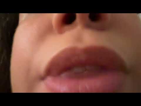 Lens licking ASMR