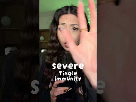 ASMR for severe tingle immunity #asmr