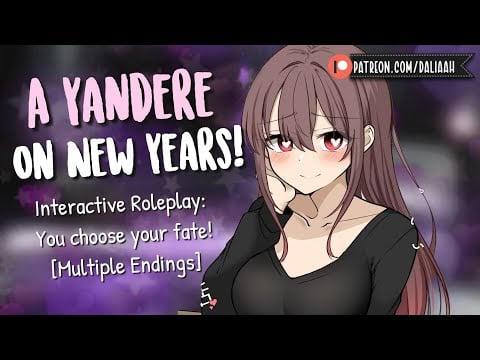 A Yandere New Year's Kiss 🤍 [Interactive: Multiple Endings | Stalker | Possessive | Audio Roleplay]