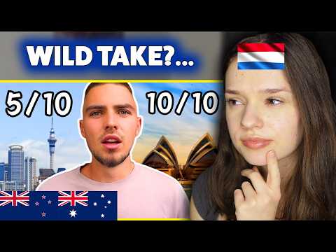 European Reacts to Brit’s Review of Living in Australia vs New Zealand 🇦🇺🇳🇿