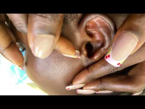 ASMR SUPER ATTENTIVE EAR CLEANING VERY DEEP 👂 WITH BUBBLEGUM