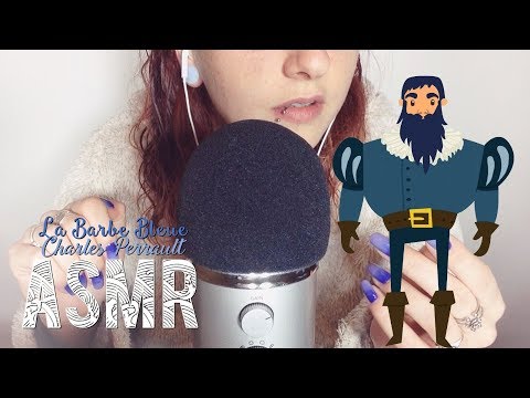 ASMR Français ~ La Barbe Bleue - Charles Perrault / Whispered reading