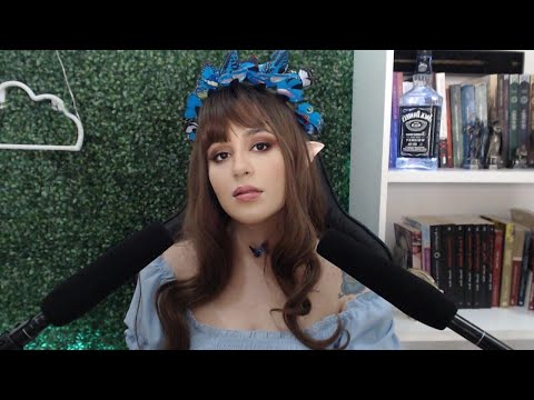 Elfa te colocando para dormir 💤 LIVE DE ASMR