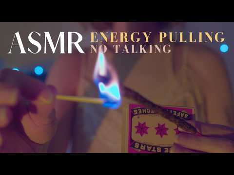 [ASMR] Close-up Intuitive Energy Pulling (No Talking)