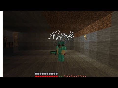 Minecraft ASMR pt. 3 (soft whispers, mouth sounds, keyboard, clicking)