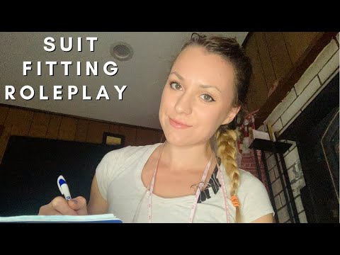 ASMR | Suit Fitting Roleplay | Measuring You