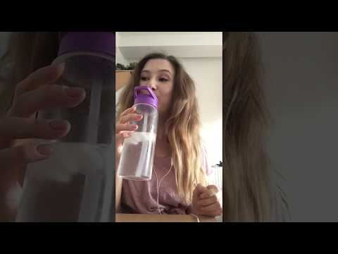 Hair brushing ASMR (no talking, sipping sounds)