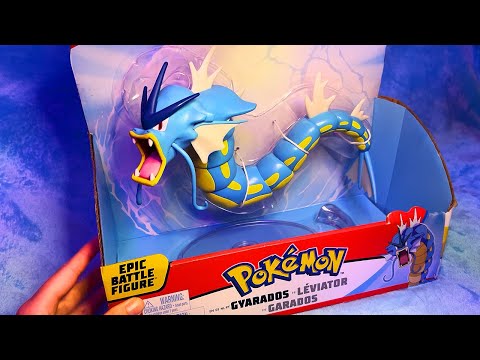 ASMR Pokemon Gyarados Figure Unboxing (Whispered)