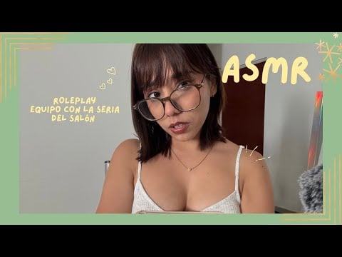 ASMR - TÍMIDA DEL SALÓN TE COQUETEA/ ROLEPLAY