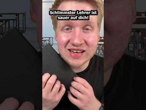 Schlimmster Lehrer ist sauer auf dich! #asmr