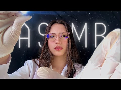 ASMR  Test RÁPIDO de Nervios Craneales | ASMR en ESPAÑOL 👩🏻‍⚕️