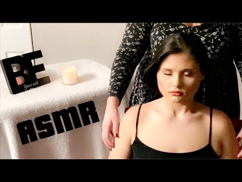 ASMR - Personal Attention- Face Touching & Hair Playing