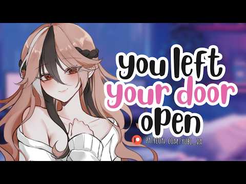 [ASMR] Insomniac Roommate Crawls Into Your Bed At 3AM | F4A Roleplay