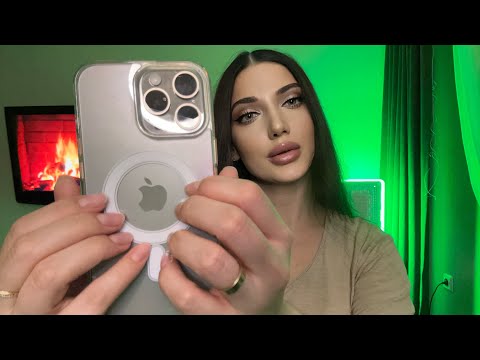 Mouth Sounds & IPhone 16 Pro Max Tapping | ASMR