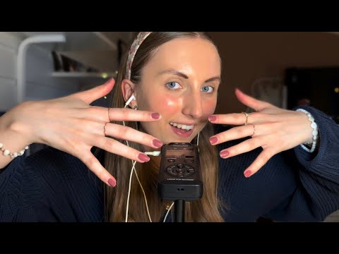 ASMR Brain Tingling Tascam Tapping With Nails