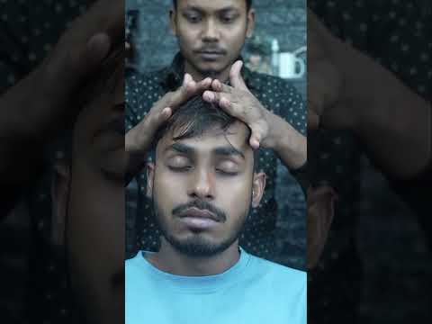 Melt Your Stress Away: Rhythmic Scalp Scratching ASMR Head Massage #shorts