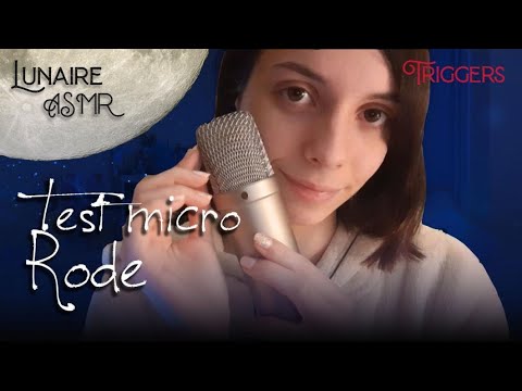 Test du micro Rode NT1-A - ASMR Français