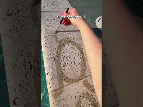 guess the celebrity asmr game at the pool #asmr #asmrgame #fyp #oddlysatisfying