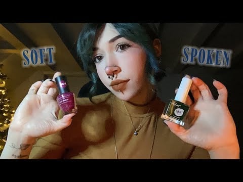 ASMR Nail Polish Collection | Soft Spoken, Tapping
