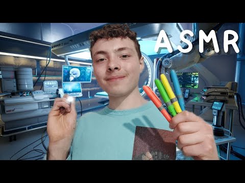 ASMR FR: Roleplay🧑‍🔬Je t'analyse🧑‍🔬(pleins de petit test)