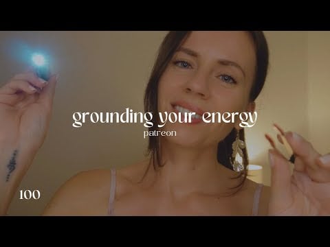 ASMR REIKI 🌿 Grounding your energy for deep sleep