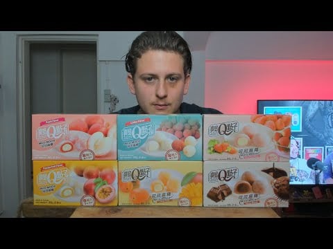 ASMR Exclusive Mochii taste test
