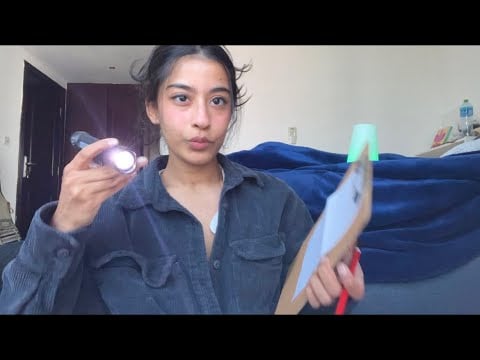 ASMR | Full Cranial Nerve Exam 👩🏻‍⚕️🩺