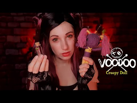 🎃 VOODO CREEPY DOLL ( Subt.) | ASMR Halloween | Español