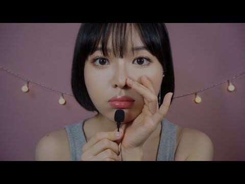 [Eng ASMR] Rambling with Camera Touching Hand Movementsㅣ속삭이며 핸드 무브먼트, 카메라 터칭