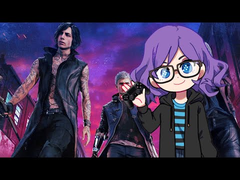 Fake Plays DMC 5 Because It's V's Birthday (ASMR Roleplay)