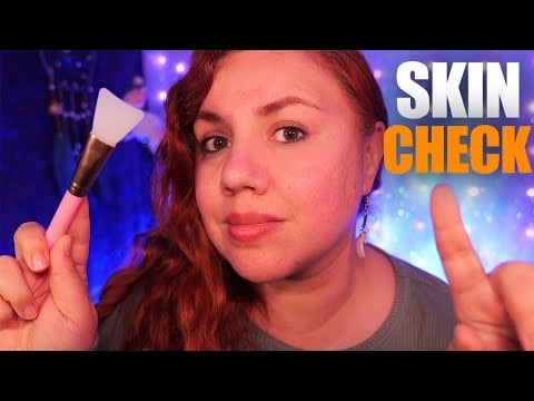 ASMR Skin Analysis with Professional Cosmetologist Roleplay
