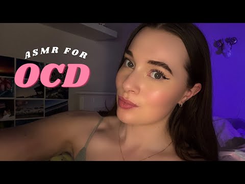 ASMR for OCD (Rumination, Intrusive Thoughts & Obsessive thinking) *low lights for tired eyes*