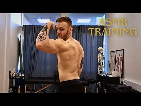 Upper Body  Training | ASMR - Shoulders - Chest - Arms - Abs
