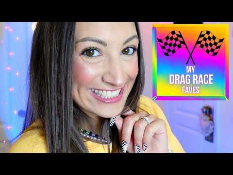 ASMR 100% Pure Whisper Ramble: RuPaul's Drag Race 🏁 (my fave looks, lip syncs, queens & more!)